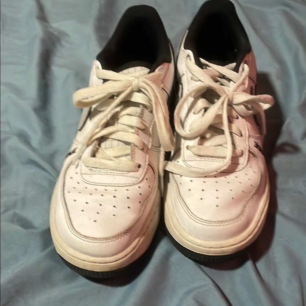 Nike White and Gray Sneakers